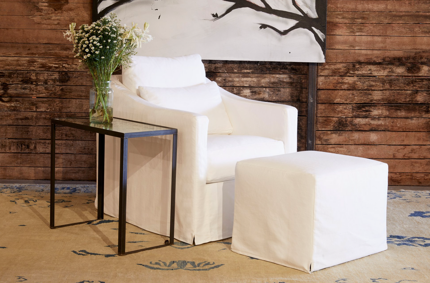 Rebecca Chair - Logan Oatmeal