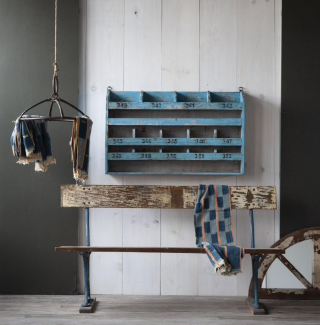 Vintage Hanging Rack