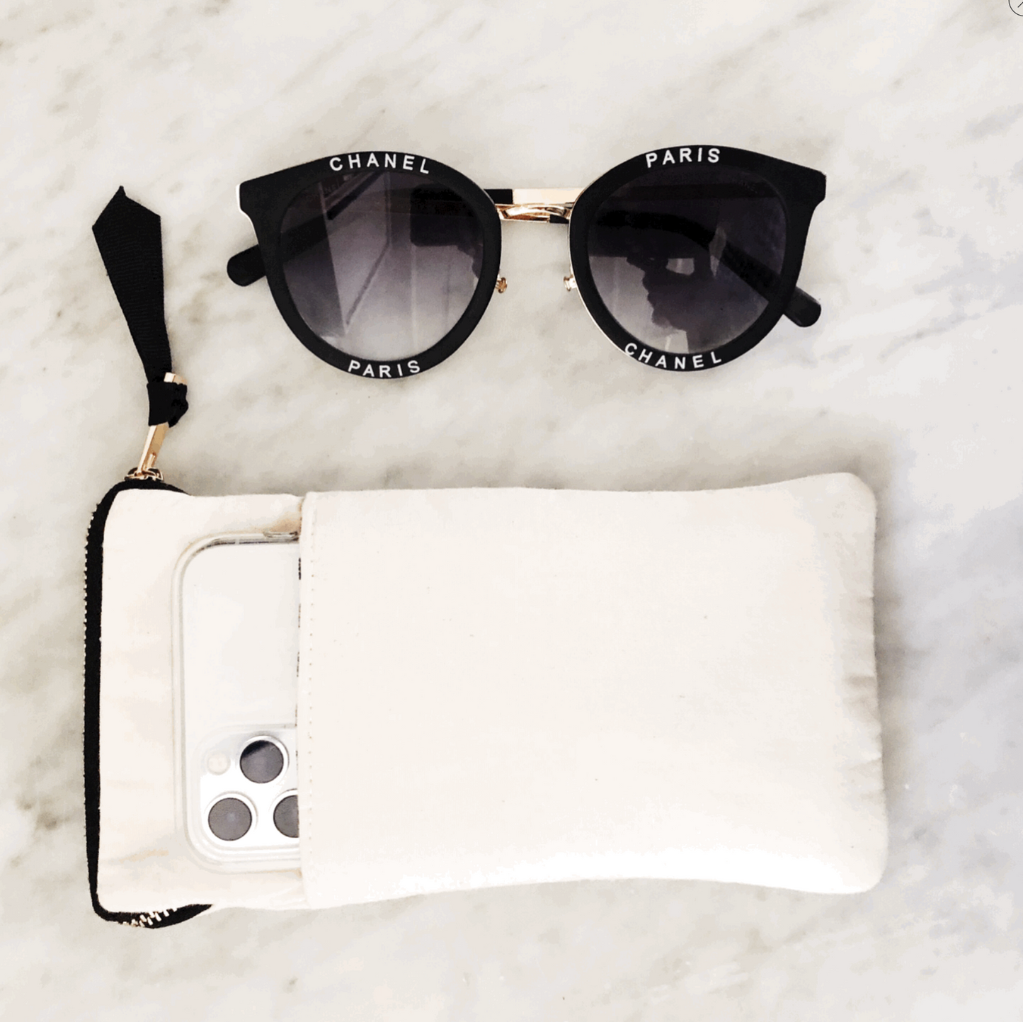 Sunglasses Case with Pocket