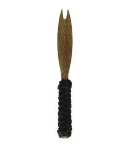 Black Leather Serving Pieces