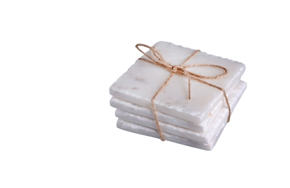 Marble Square Coasters