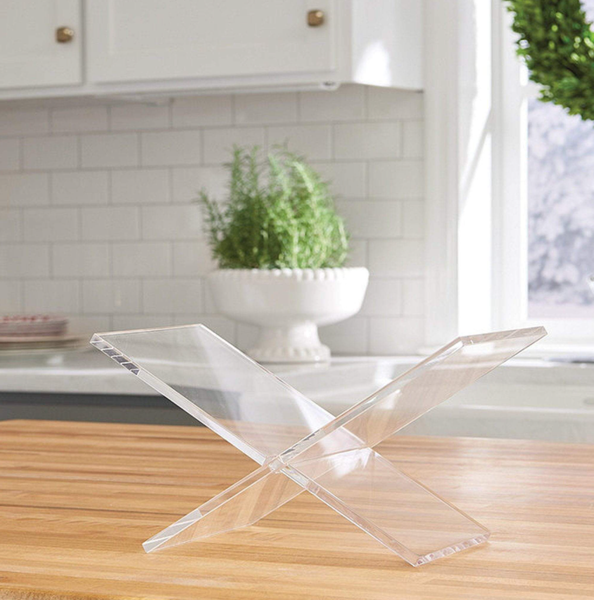 Lucite Book Stand