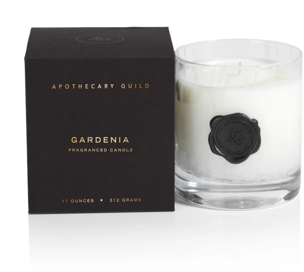 Apothecary Guild Opal Glass Candle - Gardenia