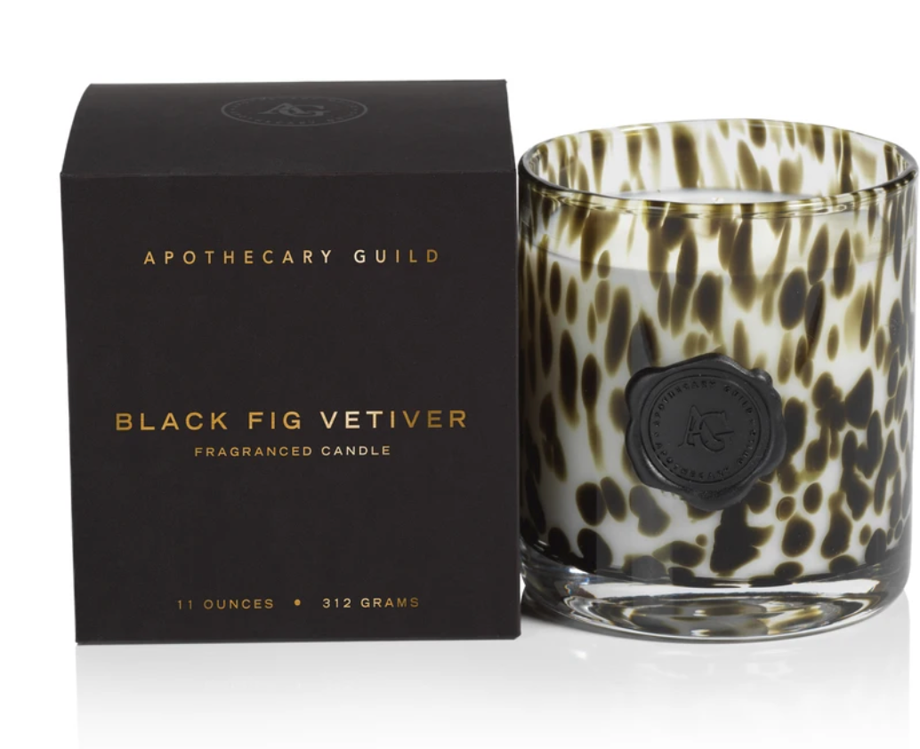 Apothecary Guild Opal Glass Candle - Vetiver