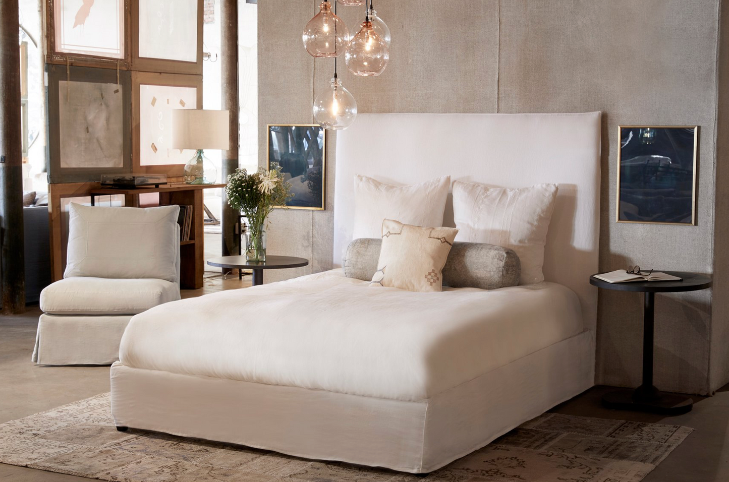 April Raya Fino Tall Bed