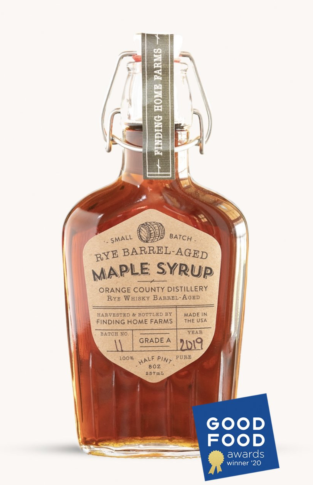 Rye Barrel Maple Syrup