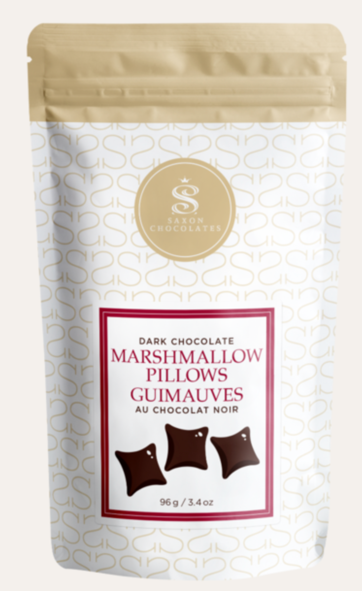 Dark Chocolate Marshmallow Pillows Pouch