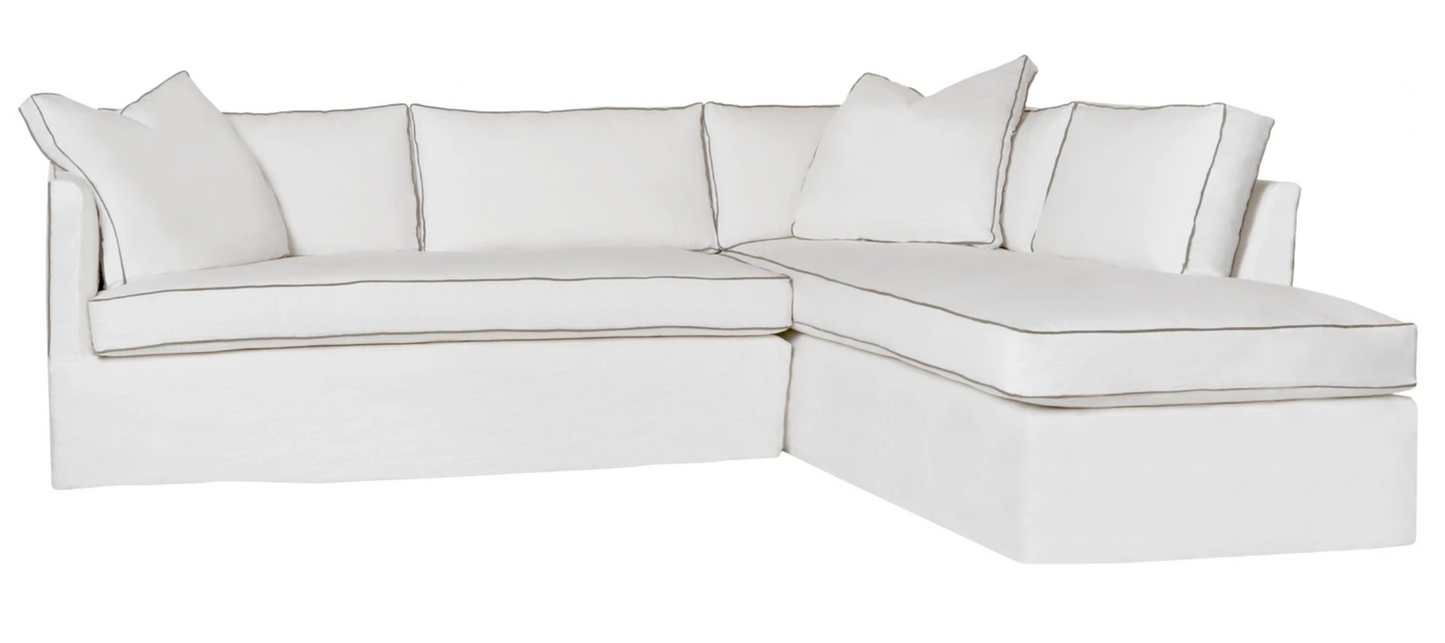 Renata 2 Piece Sectional - Naomi Hemp