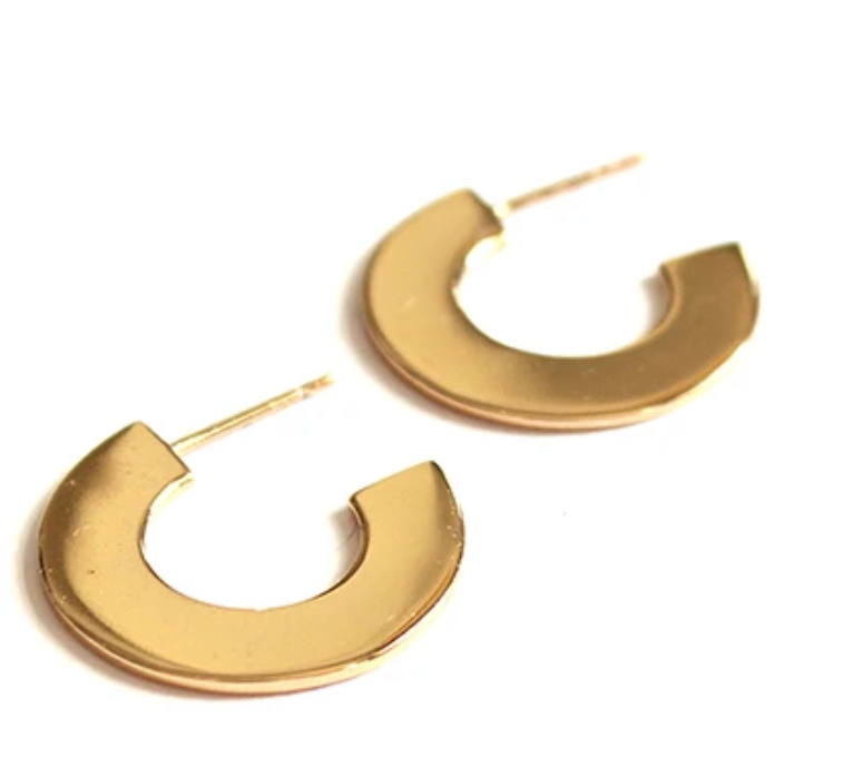 Flat Hoop Earring