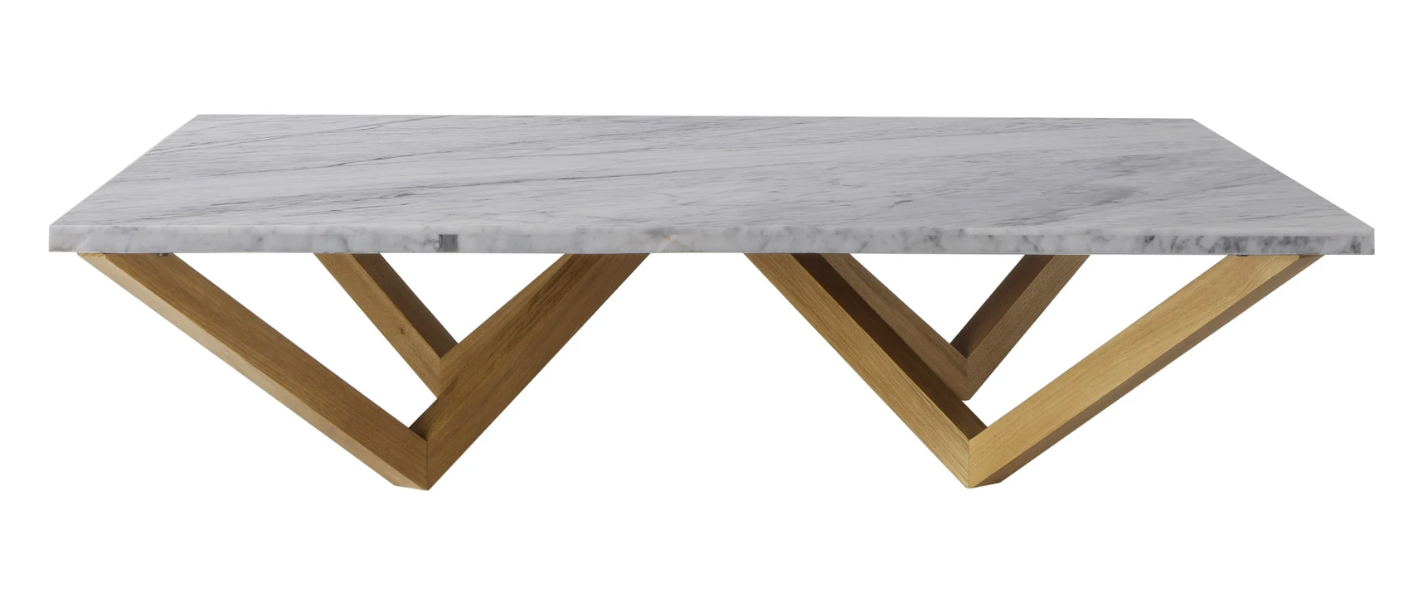 Floating Marble Square Coffee Table