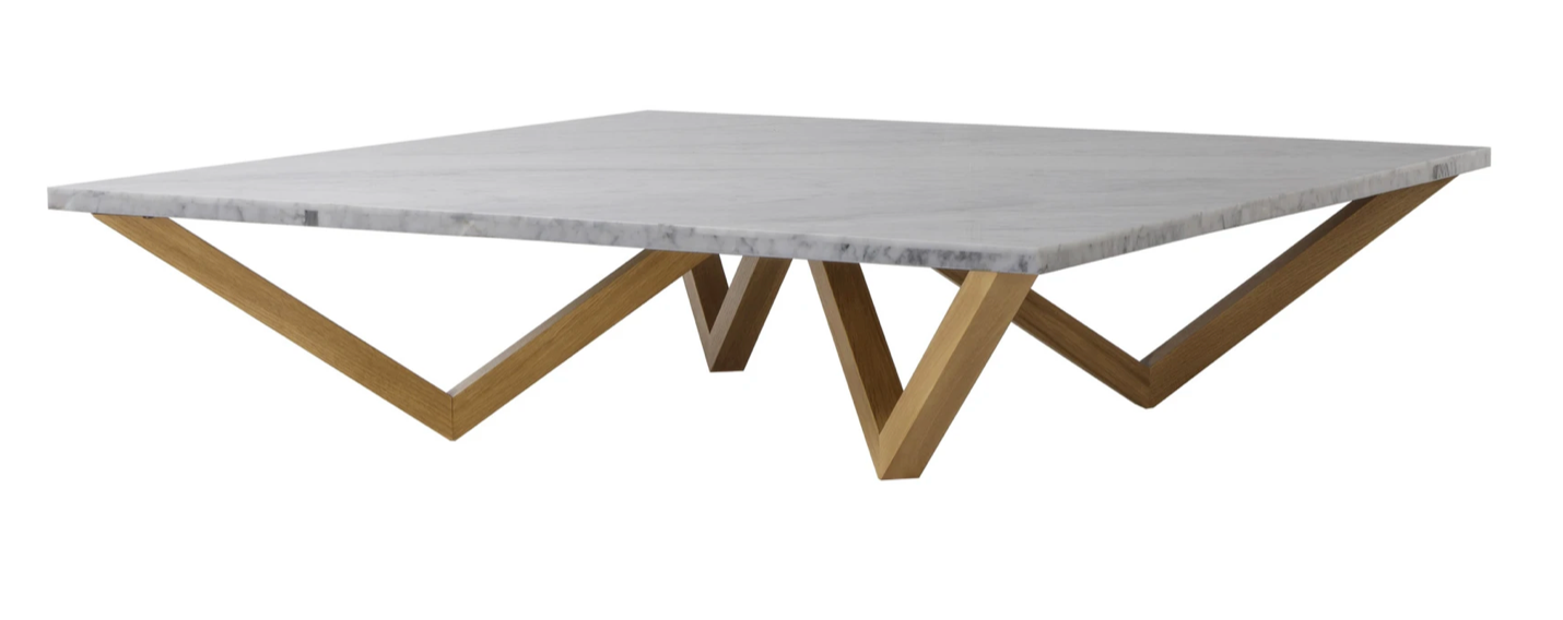 Floating Marble Square Coffee Table