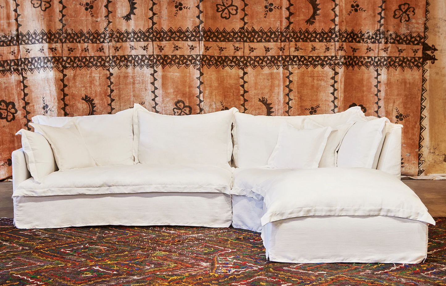 Paloma 3pc Sectional - Otis White