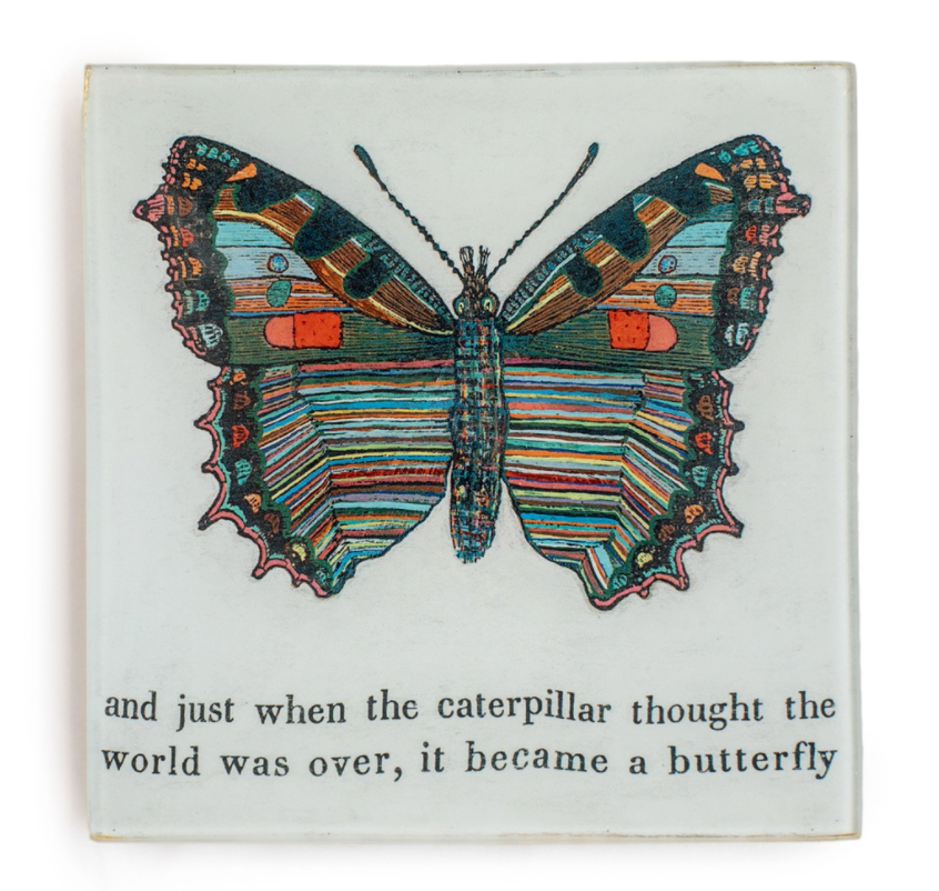 Square Decoupage Plates