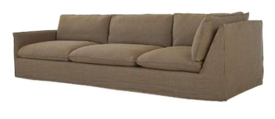 C1957 Slipcovered Sectional Series - Petry Snow