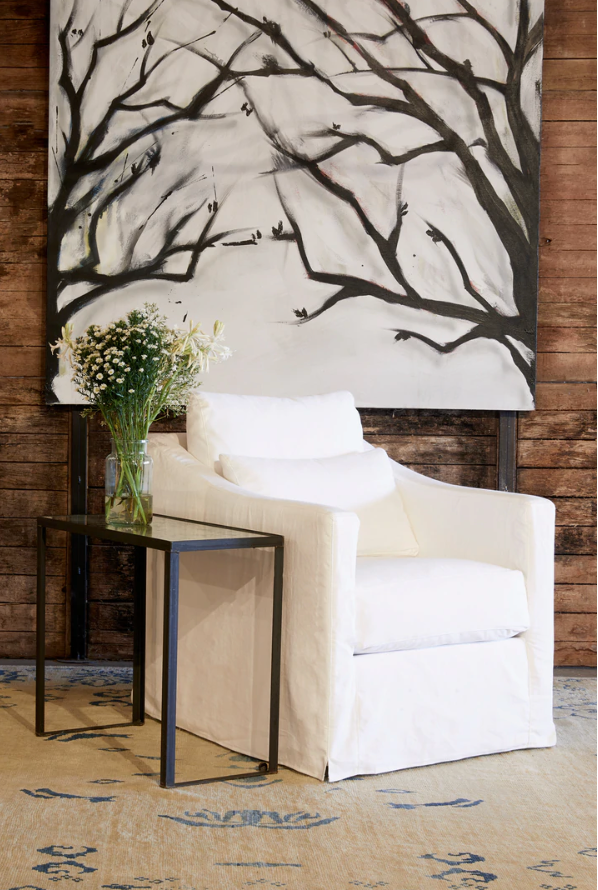 Rebecca Chair - Luna White