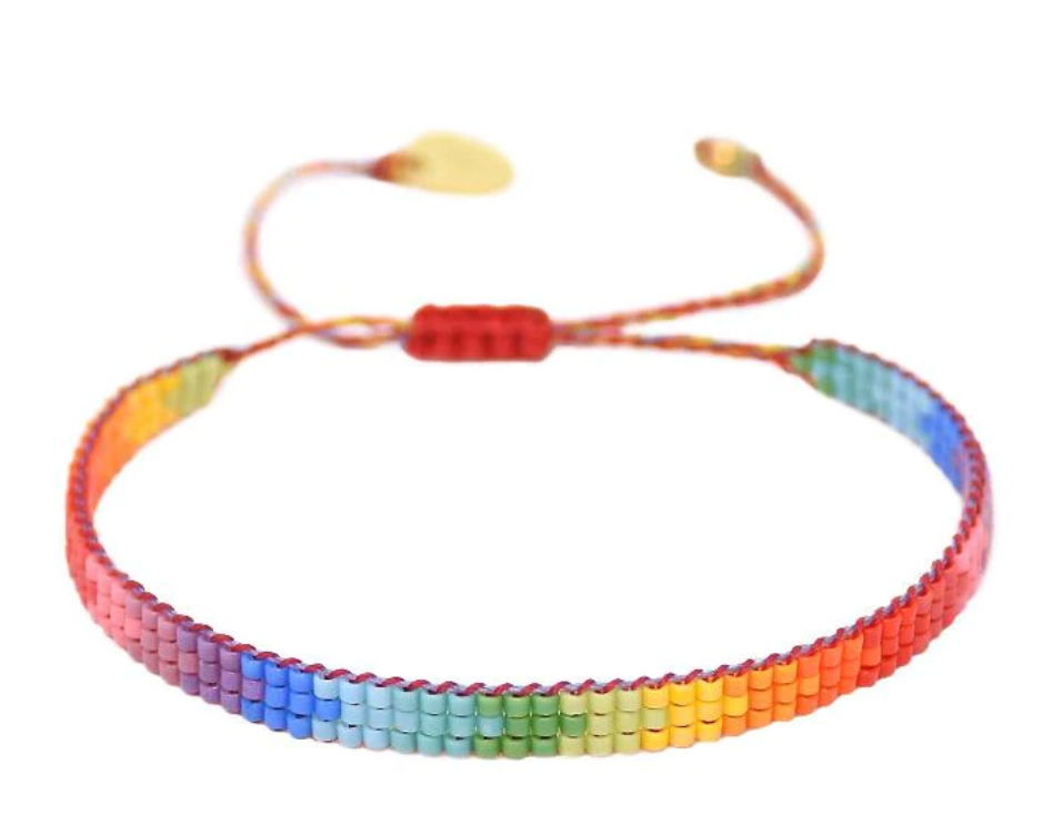 Rainbow Track Bracelet