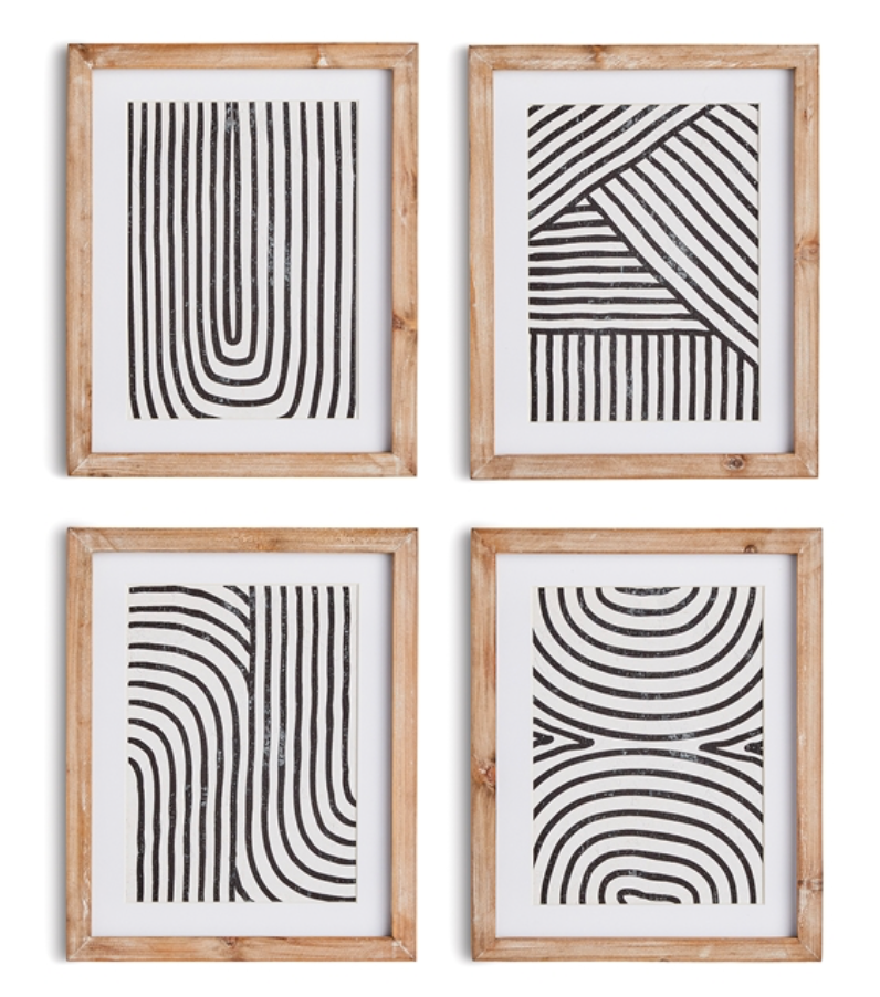 Achromatic Linear Petite Print