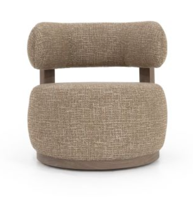 Gaston Swivel Chair - Hot Spot Granite