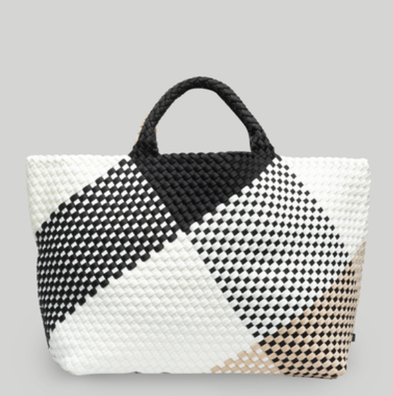 St Barths Tote - Graphic Weave