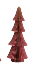 Handmade Recycled Paper Folding Honeycomb Trees
