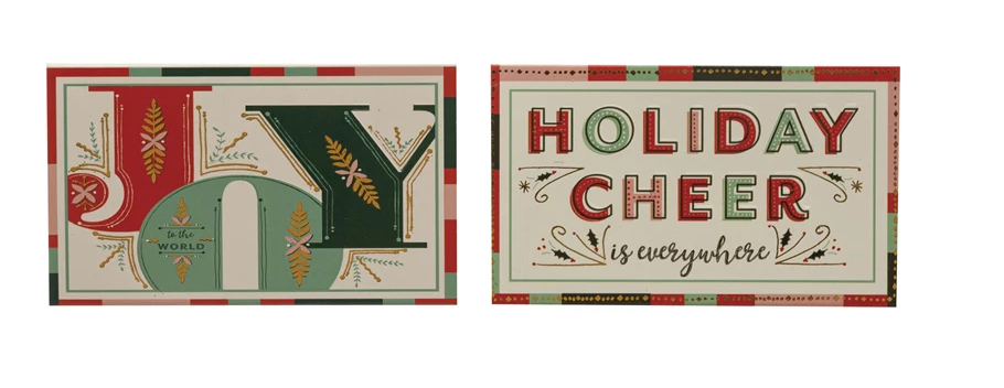 Safety Matches with Holiday Sayings