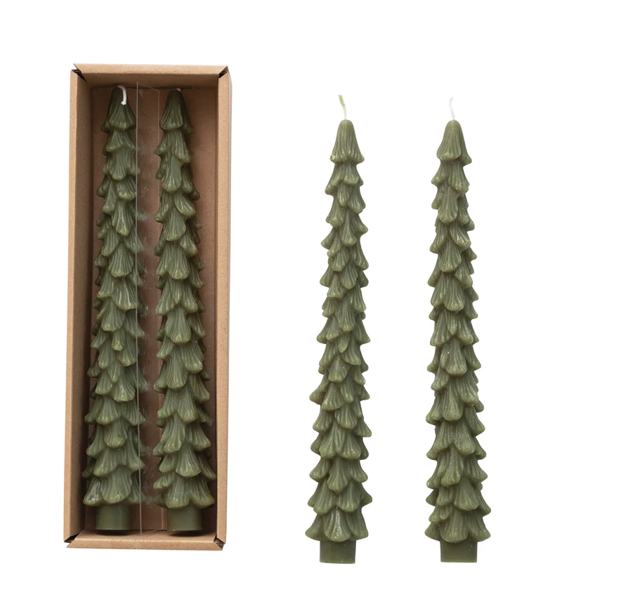 Tree Shaped Taper Candles