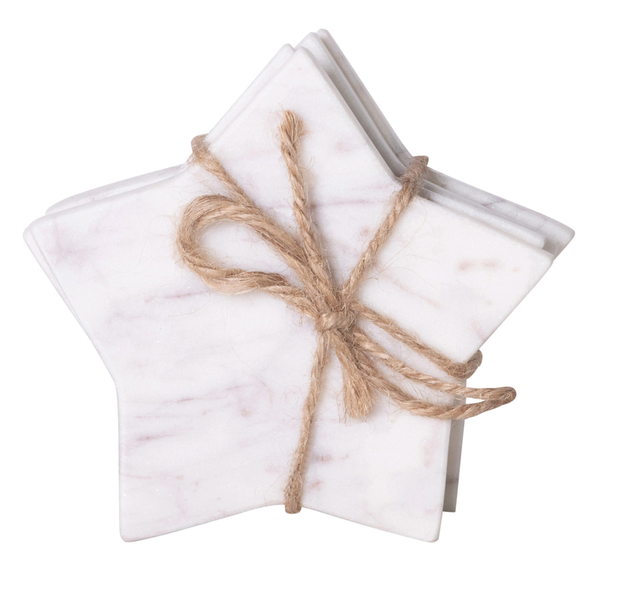 Marble Star Coasters