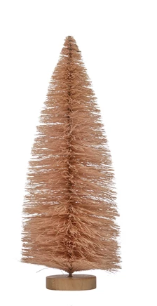 9" Sisal Bottle Brush Tree