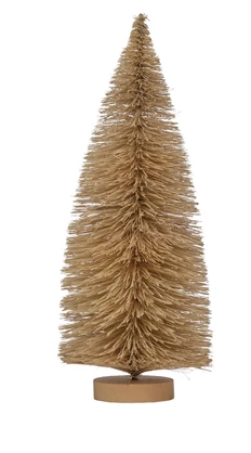 9" Sisal Bottle Brush Tree