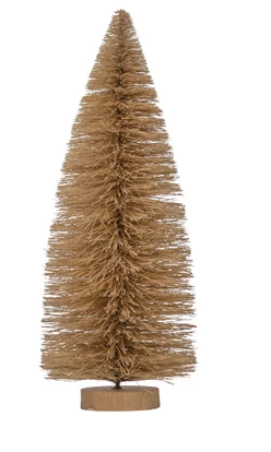 9" Sisal Bottle Brush Tree