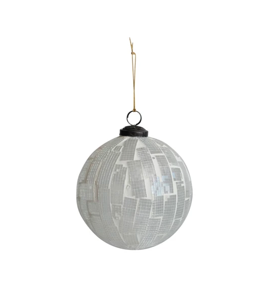 5" Round Mosaic Ornament