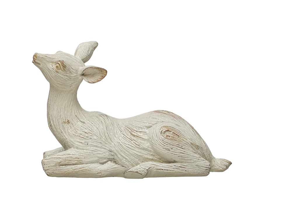 Whitewashed Lying Fawn