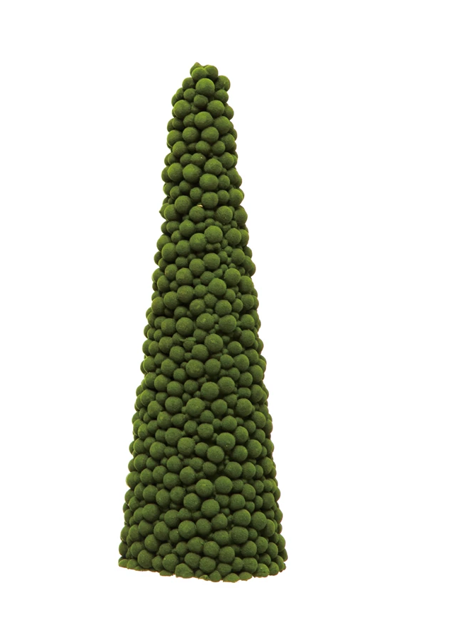 Flocked Foam Ball Tree