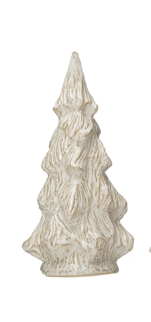 10.5" Reactive Glaze Stoneware Trees