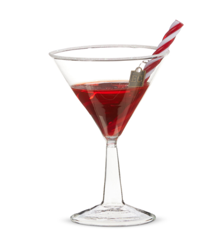 CHRISTMAS COCKTAIL ORNAMENT