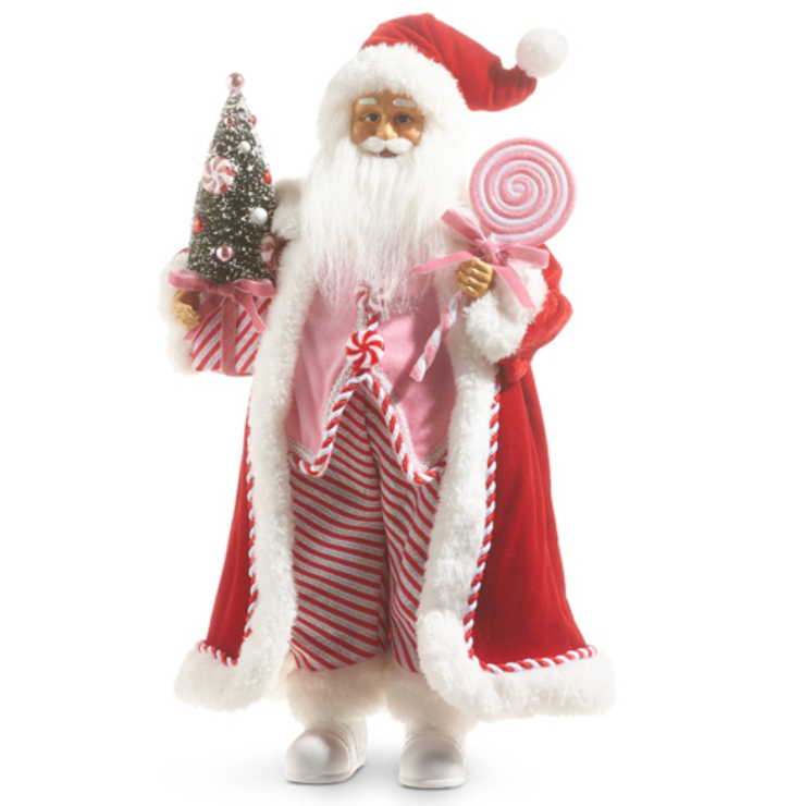 PEPPERMINT SWIRL SANTA
