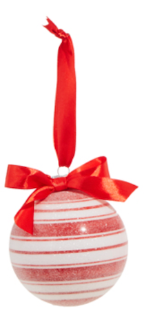 Peppermint Stripe Ornament