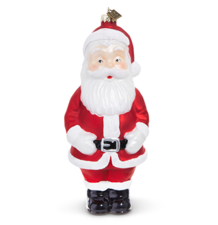 8" Santa Ornament
