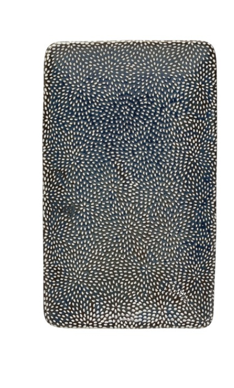 Midnight Blue Stoneware Platter