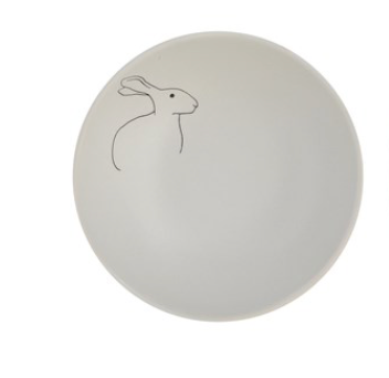 Rabbit Stoneware Bowl