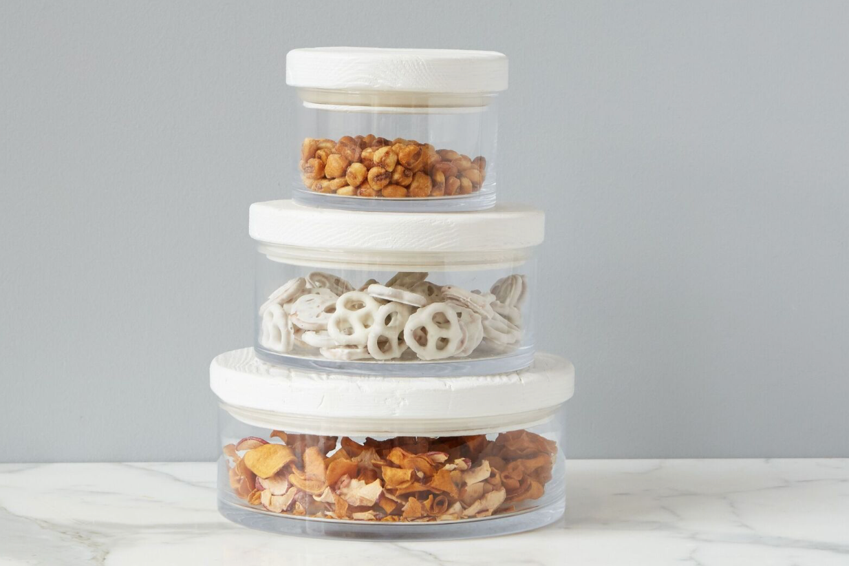 Wood Top Canister