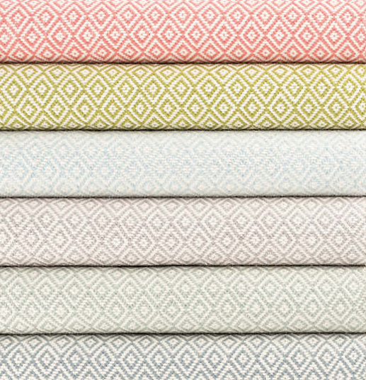 Lattice Woven Cotton Rug