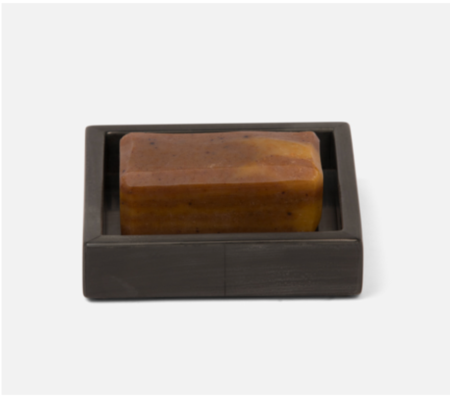 Arles Dark Faux Horn Bathroom Accessories