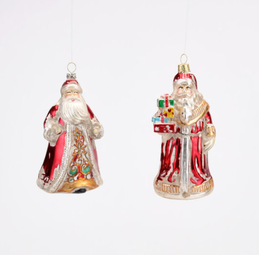 Vintage Santa Ornament