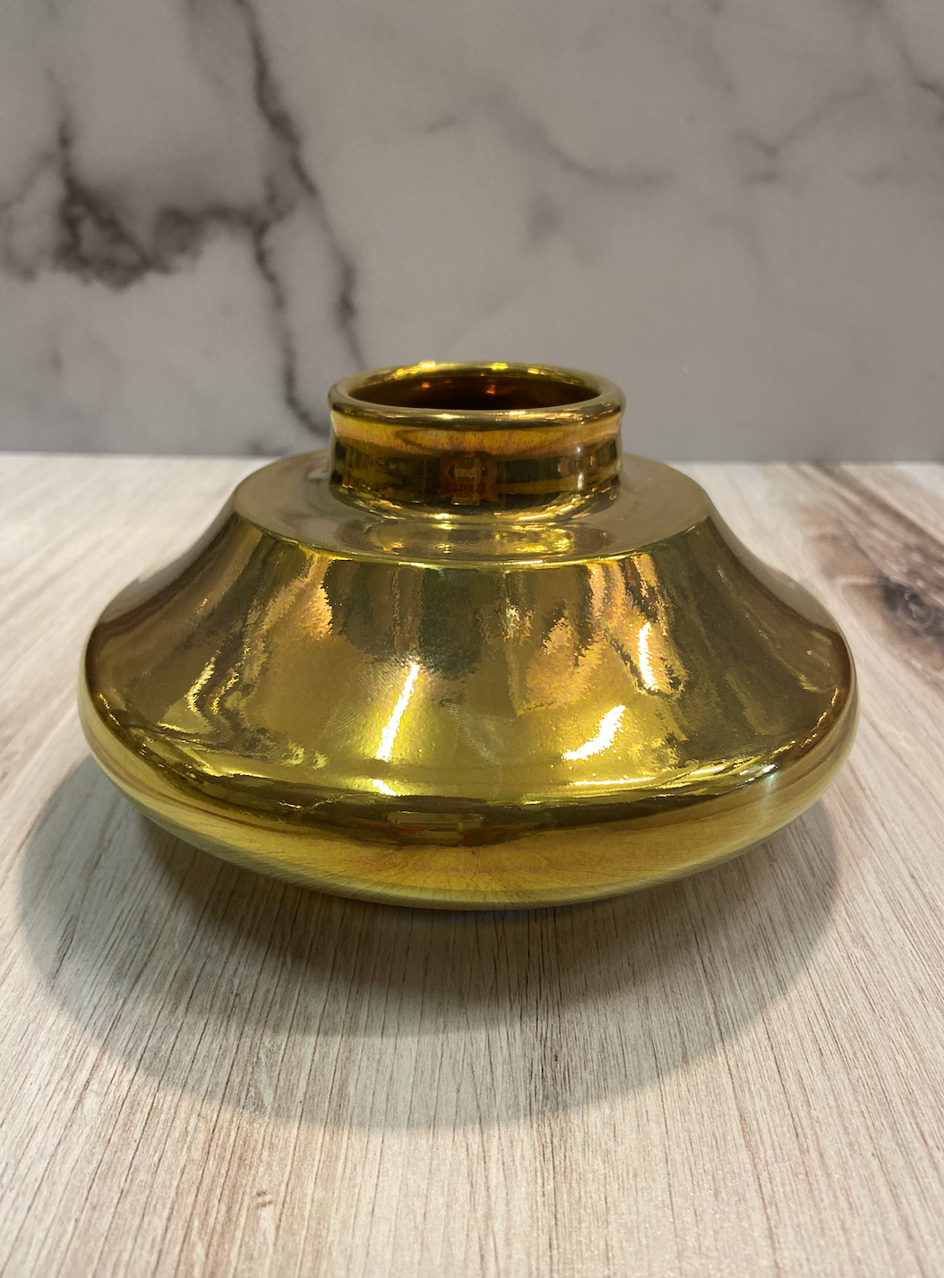 Shiny Gold Vase