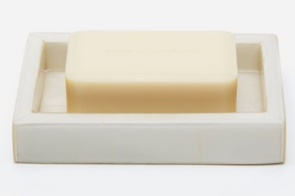 Arles White Faux Horn Bathroom Accessories