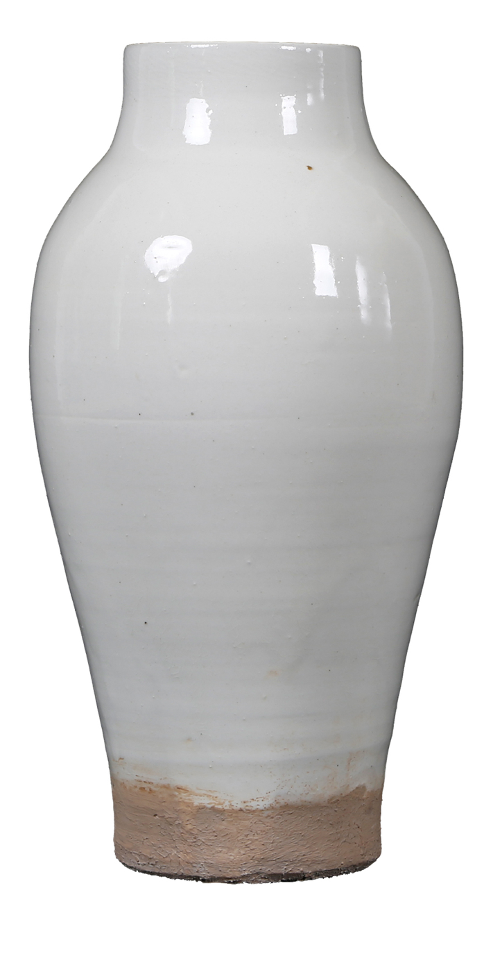 White Vintage Vase