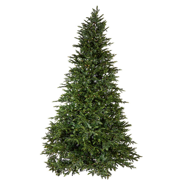 Pre-Lit Iced Balsam Fir Tree