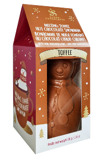Melting Toffee Hot Chocolate Snowman