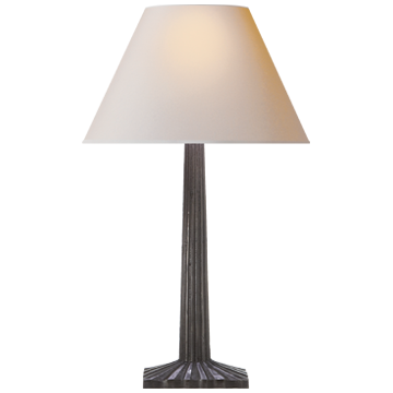 Sire Fluted Column Table Lamp